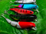 vobleriai Popper Crankbaits Wakebait, Rattling Jerkbaits, pintas valas (2)