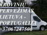 Gabename iš PORTUGALIJOS ir į PORTUGALIJĄ